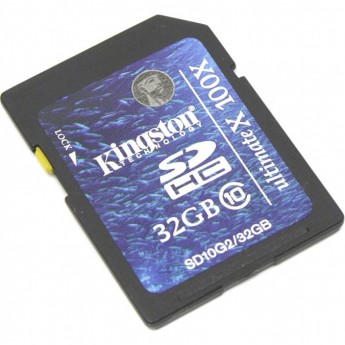 Карта памяти KINGSTON 32GB SD10G2-32GB