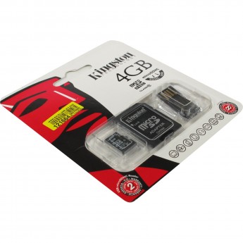 Карта памяти KINGSTON 4GB MBLY10G2-4GB