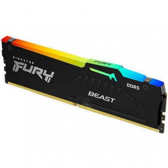 Оперативная память 8Gb DDR5 5200MHz KINGSTON FURY BEAST RGB (KF552C40BBA-8)