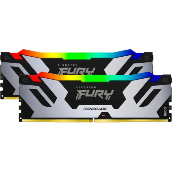 Оперативная память 96Gb DDR5 6000MHz KINGSTON FURY RENEGADE RGB (KF560C32RSAK2-96) (2x48Gb KIT)