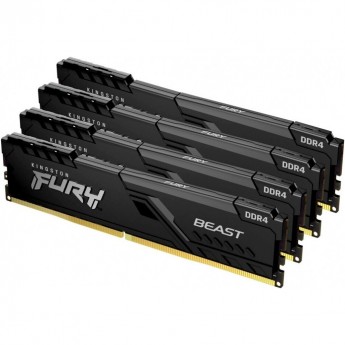 Оперативная память KINGSTON Fury Beast Black KF432C16BBK4/16