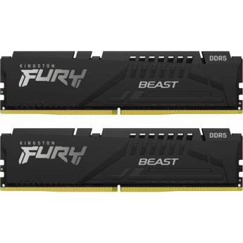 Память оперативная KINGSTON FURY BEAST BLACK EXPO 16GB 6000MT/s DDR5 CL30 DIMM (Kit of 2)
