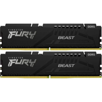 Память оперативная KINGSTON FURY BEAST BLACK XMP 32GB 6800MT/s DDR5 CL34 DIMM
