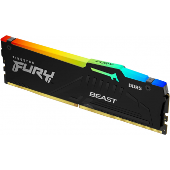Память оперативная KINGSTON FURY BEAST RGB EXPO 16GB 6000MT/s DDR5 CL30 DIMM