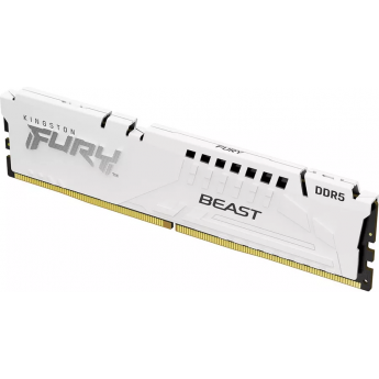 Память оперативная KINGSTON FURY BEAST WHITE XMP 32GB 5200MT/s DDR5 CL40 DIMM