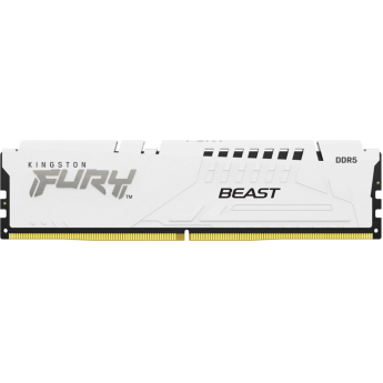 Память оперативная KINGSTON FURY BEAST WHITE XMP 32GB 6000MT/s DDR5 CL30 DIMM