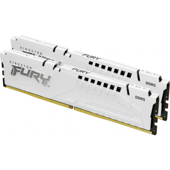 Память оперативная KINGSTON FURY BEAST WHITE XMP 32GB 6000MT/s DDR5 DIMM CL30