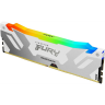 Память оперативная KINGSTON FURY RENEGADE RGB White XMP 16GB 7600MT/s DDR5 CL38 DIMM KF576C38RWA-16