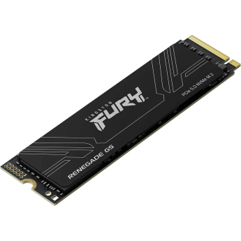 Твердотельный накопитель KINGSTON SSD FURY RENEGADE 2048GB, M.2(22x80mm), NVMe, PCIe 5.0 x4, 3D TLC, R/W 14700/14000MB/s, IOPs 2 200 000/2 200 000, TBW 2000, DWPD 0.5 (12 мес)