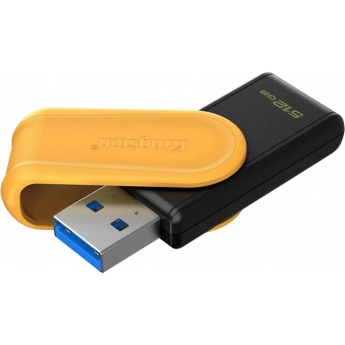 USB Flash накопитель 512Gb KINGSTON DATATRAVELER EXODIA S Black/Yellow (DTXS/512GB)