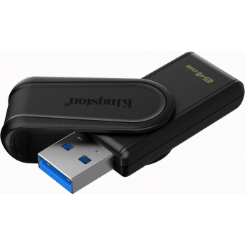 USB Flash накопитель 64Gb KINGSTON DATATRAVELER EXODIA S Black (DTXS/64GB)